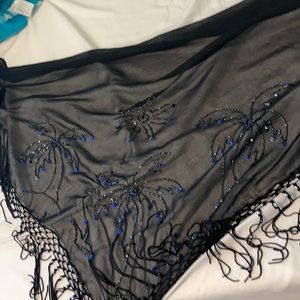 Decorative Palm Tree Scarf